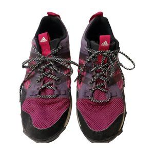 Adidas Kanadia TR 7 Womens 10 Black Pink Training Running Shoes AQ4813